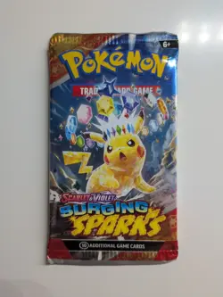 x8 Pokemon TCG: Surging Sparks Booster Packs | Random Artwork NEW ✅ SEALED ✅ - Image 3