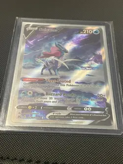 Suicune V GG38/GG70 Crown Zenith: Galarian Gallery Holo Pokemon TCG - Image 1