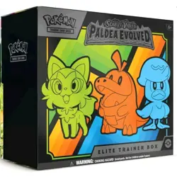 Pokemon Scarlet & Violet - Paldea Evolved Elite Trainer Box 820650853661 - Image 1