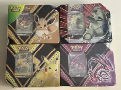 Pokemon TCG 4 Pack V Powers And Battle Style - Image 1