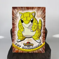 Pokemon Topps - Sandshrew #27 (Blue Logo) - TV Animation Edition - LP - Image 1