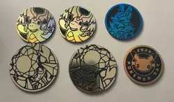 Pokemon Coin Lot 6 coins - Image 1