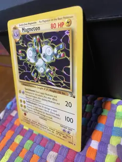 Pokemon TCG Magneton Fossil Set Non-Holo Rare 26/62 #26 NM - Image 3