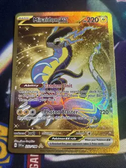 Miraidon EX 253/198 Scarlet & Violet Base Set Holo Pokemon Hyper Rare NM Raw - Image 1