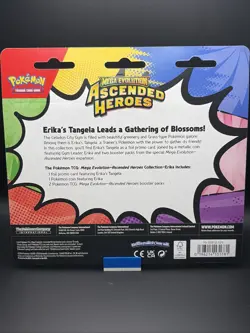 Pokemon Mega Evolution Ascended Heroes 2 Booster Packs, Tangela Promo, Coin - Image 2