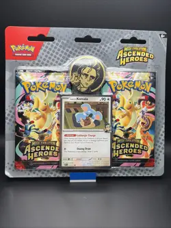 Pokemon Mega Evolution Ascended Heroes 2-Pack Blister Larry’s Komala - Image 1