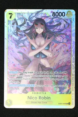 ONE PIECE English Nico Robin EB03-055 SR Extra Booster: Heroines Edition - Image 1
