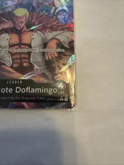 Donquixote Doflamingo Alt Art Kingdoms of Intrigue OP04-019 One Piece English - Image 4