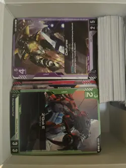 Gundam Card Game Bulk, gd-03 C/U/R, 200+ Cards - Image 1