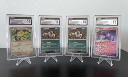 Pokemon Chinese TCG - CGC Graded 4 Card Lot GEM MINT 10 2025 - Image 1