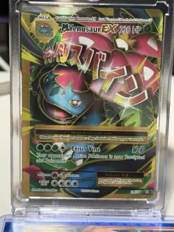 Pokemon TCG M Venusaur EX Full Art Holo Ultra Rare Card 100/108 Evolutions NM - Image 1