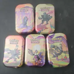 Pokemon Scarlet & Violet: Shrouded Fable MINI TIN [2 Packs, Art Card+] - Image 1