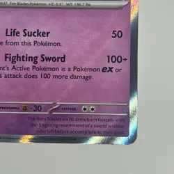 Pokemon Ceruledge Paldean Fates 162/091 Baby Shiny Vault Holo Rare Card NM - Image 4