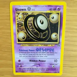 UNOWN O 69/75 POKEMON CARD (NEO DISCOVERY SET) - Image 1