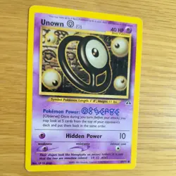 UNOWN O 69/75 POKEMON CARD (NEO DISCOVERY SET) - Image 3