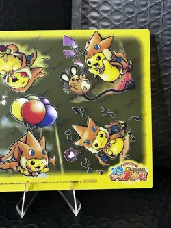 Poncho Pikachu Charizard Pokemon Japanese Clear Promo Jumbo Card US SELLER - Image 3
