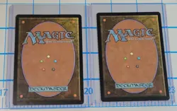 2X Death Wish NONFOIL + FOIL Judgment Black Rare MTG CARD 64 / 143 + Card Holder - Image 2