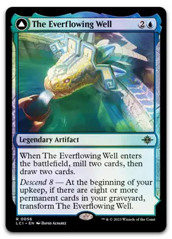 The Everflowing Well #56 (Foil) (NM) Lost Caverns of Ixalan LCI Magic MTG - Image 1