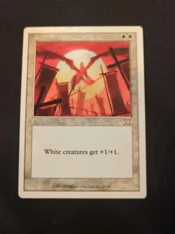 Crusade *Rare* Magic MtG x1 6th Edition Moderate Play - Image 1