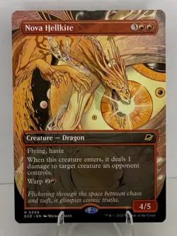 Nova Hellkite (Borderless) Edge of Eternities Regular - Image 1