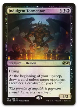 Indulgent Tormentor #101 (Foil) (NM) Magic 2015 M15 Magic MTG - Image 1