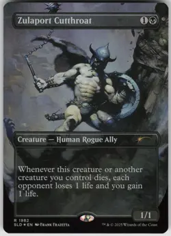 MTG Zulaport Cutthroat Rainbow Foil Foil NM Secret Lair Drop Series Magic 1982 - Image 1