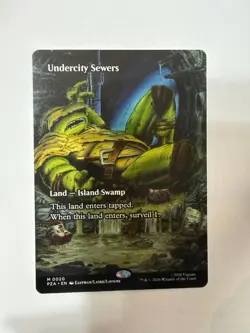 Undercity Sewers (Borderless) - MTG: Teenage Mutant TMNT - SHIPS NOW! - Image 1