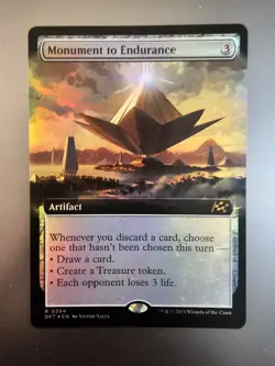 Magic the Gathering: #373 Monument to Endurance Foil - Image 1