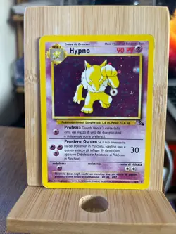 Pokemon TCG Hypno 8/62 Fossil Holo Rare Unlimited MP - Image 1