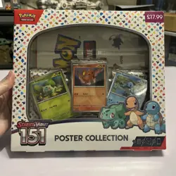 151 poster collection Pokemon Card TCG Sealed - Image 1