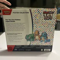 151 poster collection Pokemon Card TCG Sealed - Image 4