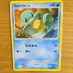 SQUIRTLE 96/127 POKEMON CARD (PLATINUM SET) - Image 1