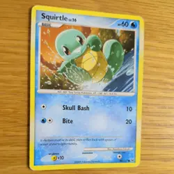 SQUIRTLE 96/127 POKEMON CARD (PLATINUM SET) - Image 3