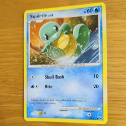 SQUIRTLE 96/127 POKEMON CARD (PLATINUM SET) - Image 4