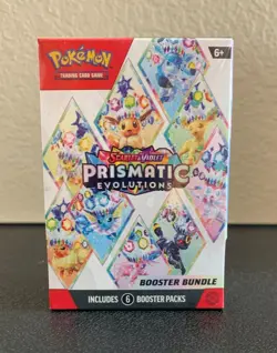 Pokemon TCG Prismatic Evolutions Booster Bundle - New Factory Sealed - Image 2