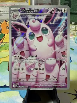 Wigglytuff 105/094 Pokemon Phantasmal Flames - NM Illustration Rare - Image 1