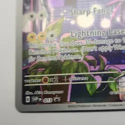 Pokemon Miraidon 013 SVP Black Star Promo Full Art Foil Basic 120 HP Holo - Image 3