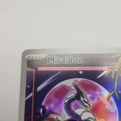 Pokemon Miraidon 013 SVP Black Star Promo Full Art Foil Basic 120 HP Holo - Image 5
