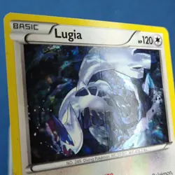 Pokemon TCG Lugia 78/124 Fates Collide Holo Cracked Ice Basic 2016 MP - Image 3