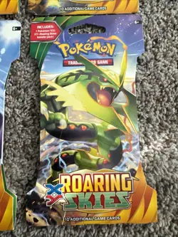 Pokemon TCG XY Roaring Skies Sleeved Booster Pack - 4 Packs - Complete Art Set - Image 3