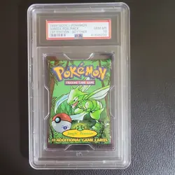 Wizards of the Coast Pokemon TCG Jungle 1st Ed Booster Pack Scyther PSA 10 - Image 1