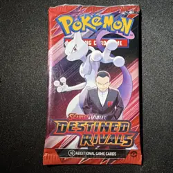 Pokemon Scarlet & Violet Destined Rivals Booster Pack Mewtwo UNOPENED - Image 1