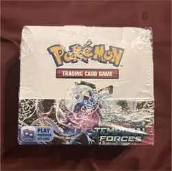(Damaged corners) Pokemon TCG Scarlet & Violet Temporal Forces Booster Box Engl - Image 1