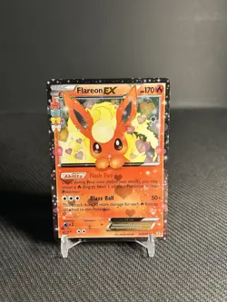 Pokemon TCG Flareon EX RC6/RC 32 Generations: Radiant Collection Holo MP - Image 1