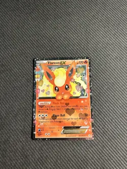 Pokemon TCG Flareon EX RC6/RC 32 Generations: Radiant Collection Holo MP - Image 3