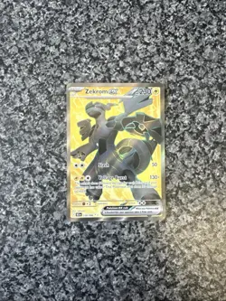 Pokemon TCG Zekrom EX 158/086 Scarlet Violet Black Bolt Ultra Rare Full Art - Image 2