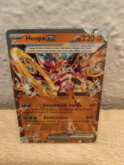Pokemon Karte Hoopa ex 098/182 - Paradoxrift Double Rare Deutsch Near Mint - Image 1