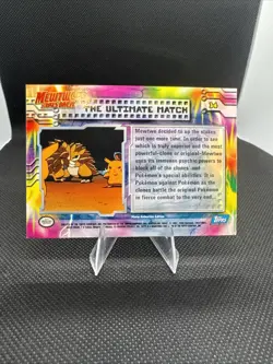 Pokemon TCG The Ultimate Match Pokemon Topps Mewtwo Strikes Back 34 Scyther NM - Image 2