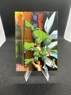 Pokemon TCG The Ultimate Match Pokemon Topps Mewtwo Strikes Back 34 Scyther NM - Image 3