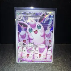Pokemon Wigglytuff 105/094 Me02: Phantasmal Flames Illustration Rare Holo 120 HP - Image 1